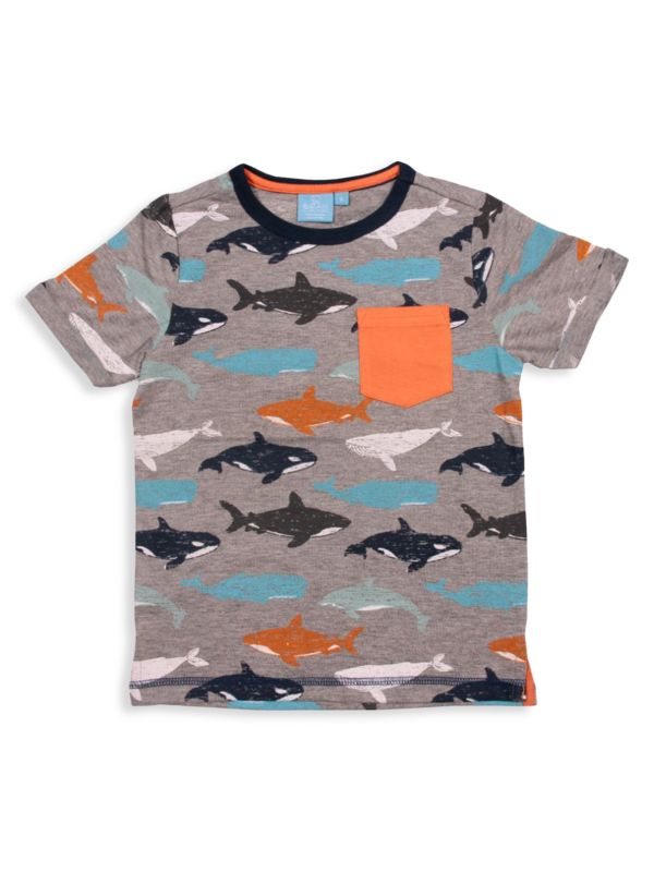 Bear Camp Little Boy's Aldo Whale-Print T-Shirt